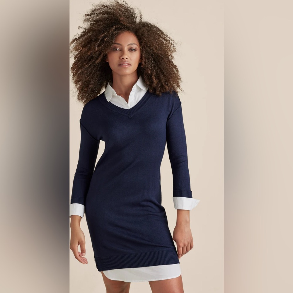 VENUS Navy Blue Women's Sweater